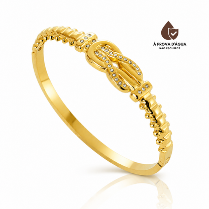 Bracelete Laço Firenze Banhado em Ouro 18k