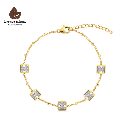 Pulseira Cristarelli Banhado em Ouro 18k