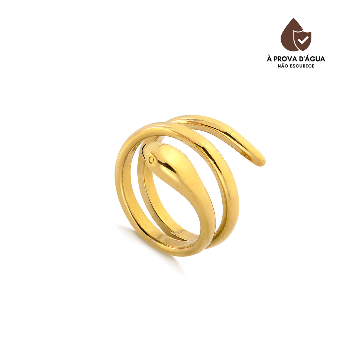 Anel Imperial Banhado em Ouro 18k