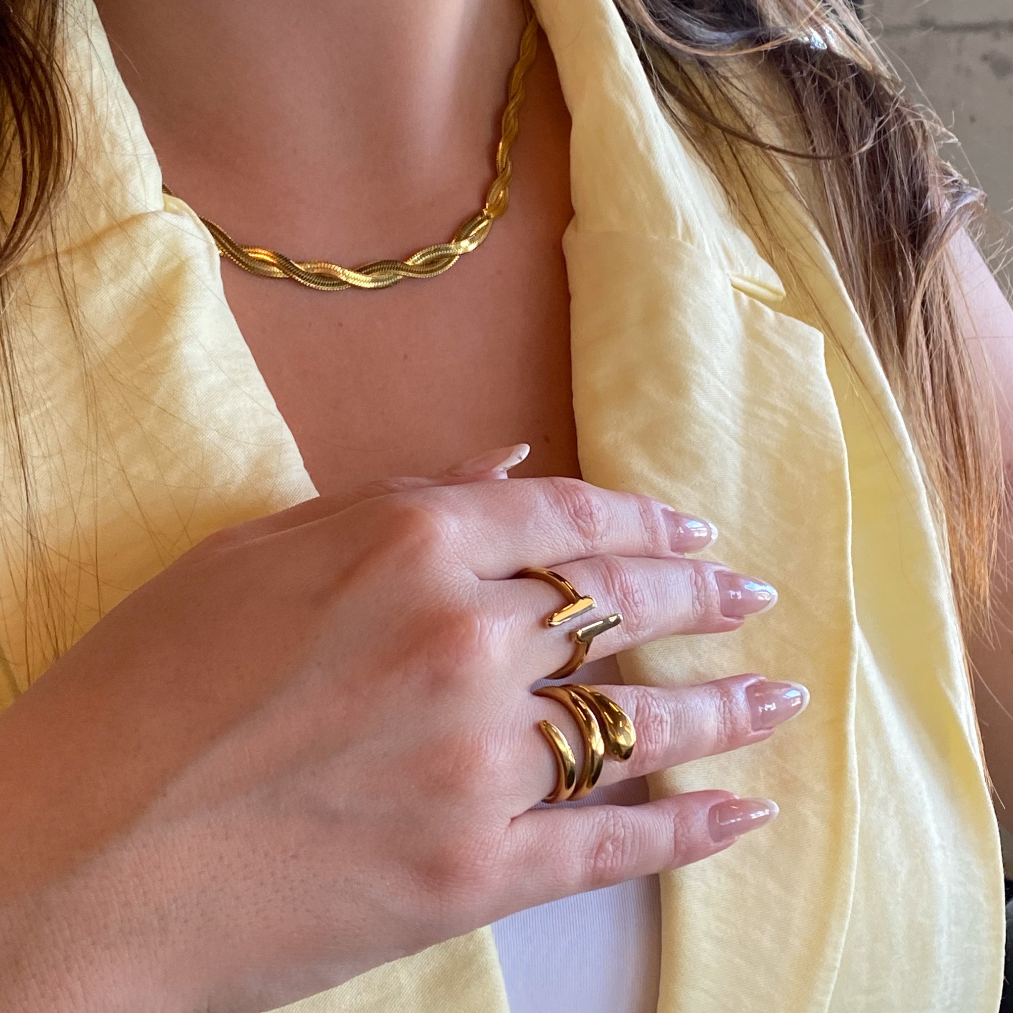 Anel Imperial Banhado em Ouro 18k